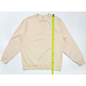 Felpa girocollo uomo Katin grande beige misto cotone pullover casual - Foto 1 di 4