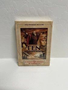 The Ten Commandments 50th Anniv Ed 3 DVD Box Set (1956 & 1923 Films) New Sealed - Picture 1 of 3