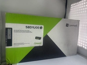Cartouche d'encre/toner noir ultra haut rendement Lexmark 58D1U0E - NEUVE A - Photo 1/8