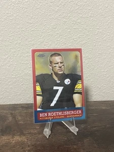 Ben Roethlisberger 2005 Topps Throwbacks #TB8 Pittsburgh Steelers - Imagen 1 de 2