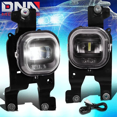 PARA FORD F250-F550 SUPER DUTY 2008-2010 PROYECTOR LUCES ANTINIEBLA LED TRANSPARENTES Foto 1 de 4