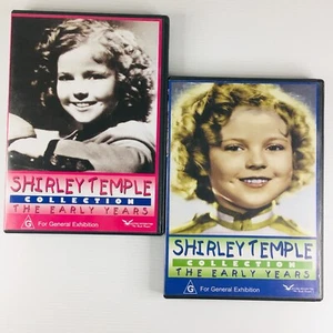 Shirley Temple Collection The Early Years Volume 1 + 2 DVD Set B & W Free Post - Picture 1 of 18