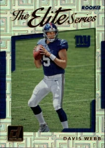2017 Donruss The Elite Series Rookies DAVIS WEBB RC #24 NEW YORK GIANTS ๐ - Picture 1 of 2