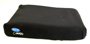 Invacare Matrx PS Lightweight Wheelchair Seat Cushion 19" x 16" x 4" - Black - Picture 1 of 8