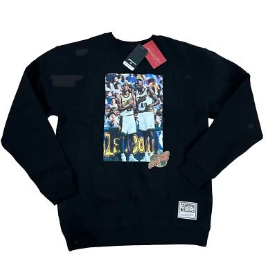 Mitchell & Ness Hardwood Classics Seattle Supersonics Crewneck Med Kemp Payton - Image 1 of 4