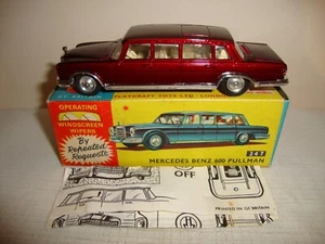 Original CORGI TOYS 247 MERCEDES BENZ 600 PULLMAN - VN MINT in original BOX - Picture 1 of 12