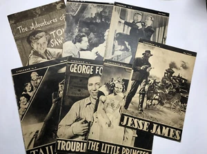 Cinegram: Tom Sawyer Jesse James The Little Princess Trouble Brewing Tail Spin + - Picture 1 of 16