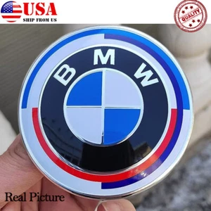 1X Insignia emblema volante coche 45mm 50 aniversario serie M 1974-2015 - Imagen 1 de 5