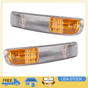 2x Front Turn Signal / Parking / Side Marker Light for GMC Sierra 1500 1999~2007 - Picture 1 of 11