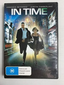 IN TIME Amanda Seyfried Justin Timberlake DVD R4 Cult Thriller - Picture 1 of 4