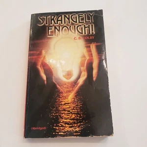 Strangely Enough Abridged Paperback 1965 C B Colby Scholastic Book Vtg Horror - Picture 1 of 6