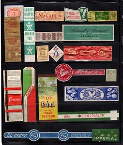 Assortment of 20 Advertising Stamps, Seals, & Labels - Picture 1 of 1