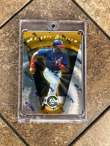 Marquis Grissom 1997 Pinnacle refractor de oro platino totalmente certificado/30 SP - Imagen 1 de 2