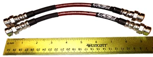 ECS Tuning 3449 Front Brake Lines Tacoma same as stoptech 950.44007 Free Ship - Picture 1 of 4