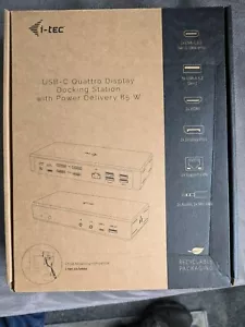 i-tec Docking Station USB-C Quattro Display con Alimentazione 85 W - Foto 1 di 8