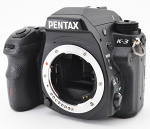 PENTAX Pentax K K-3 Digital SLR Camera - Black *body w. accessories