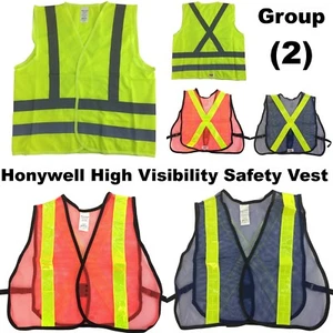 Honeywell Safety High Visibility 100% Mesh Polyester, Reflective Materials, Vest - Picture 1 of 16