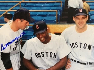 Bill Monboquette Boston Red Sox Signed 8x10 Photo w/ Earl Wilson Gene Conley COA - Picture 1 of 1