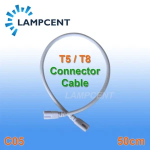 4-50 X Connector Cable Extension Cords 1FT~6FT Wire T8 T5 LED Tube Light Fixture - Picture 1 of 10