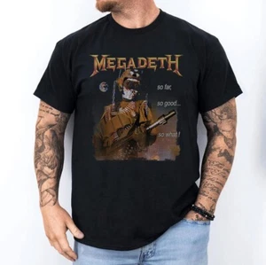 Megadeth - So Far, So Good, So What Unisex Cotton T-Shirt, Size S-5XL - Picture 1 of 5