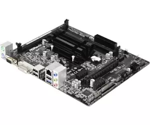 Placa Base ASROCK Q1900M Intel Quad J1900 DDR3 HDMI USB3.0 - Imagen 1 de 1