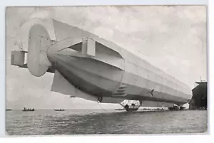GERMANY Pioneer Airship ZEPPELIN Postcard August 1908 CDS USA New Jersey PZ11 - Picture 1 of 14