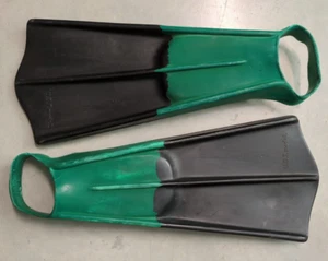 VTG US NAVY SEAL Military VOIT UDT Duck Fins/Flippers, Black/Green, Display Only - Picture 1 of 12