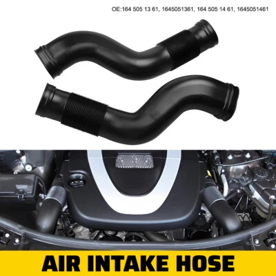 2Шт воздухозаборник шланг для Mercedes-Benz W164 GL450 GL550 ML350 ML450 ML500 ML550 H - Изображение 1 из 4
