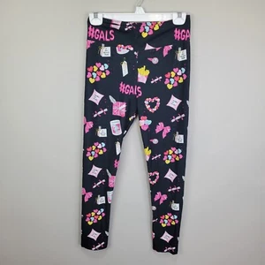 Leggings Gal Pal San Valentino poliestere spandex leggings alla caviglia taglia unica - Foto 1 di 6
