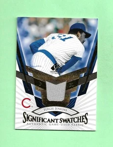 04 SP Legendary Cuts SIGNIFICANT SWATCHES JERSEY # SS-FJ FERGIE JENKINS CUBS - Bild 1 von 2