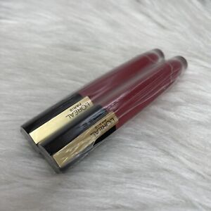 2 L'Oreal Paris #458 Admired Rouge Signature Lasting Matte Lip Color Stain