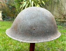 WW2 BRITISH ARMY TURTLE STEEL HELMET 1944 D-DAY NORMANDY ORIGINAL SHELL