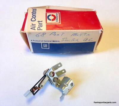 Interruptor maestro de aire acondicionado GM NOS #7305328 1968 Pontiac Bonneville Catalina 2+2 68 Foto 1 de 3