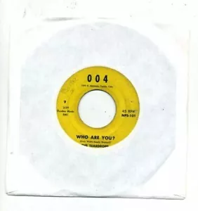 The Teardrops Armful of Teddy Bear / Who Are You? 45 RPM Pueblo, Colorado - Imagen 1 de 1