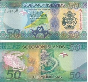 Solomon Islands _ 50 Dollars 2023 ( 2024 ) UNC P. 35(3) Lemberg-Zp - Picture 1 of 1