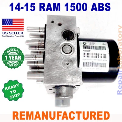✅ReBuilt✅  P68193650AE 14-15  Dodge RAM 1500  ABS Anti-lock Hydraulic unit (HCU) - Image 1 of 2