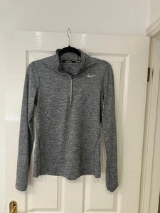 Nike Dri-Fit Running Long Sleeved Top 1/4 Zip size Small - Picture 1 of 5