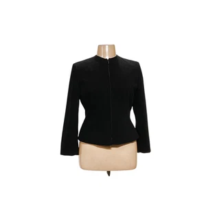 Le Suit Women's Black Petite Jacket Size 14P - Picture 1 of 4