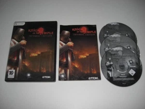 KNIGHTS OF THE TEMPLE - INFERNAL CRUSADE Pc DVD Rom - FAST DISPATCH - Picture 1 of 2
