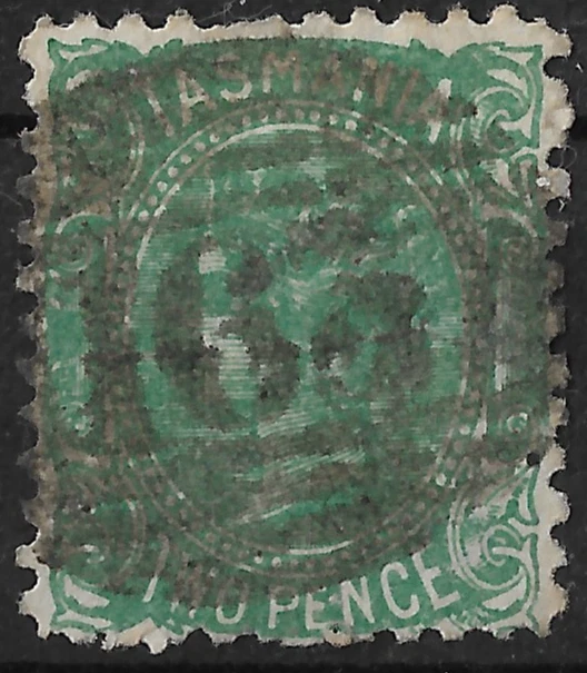 Tasmanien Australien1861 Two Pence - Bild 1 von 1