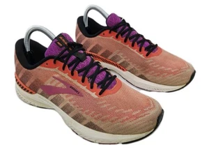 Brooks Ravenna 10 Womens Running Shoes UK 7 Pink Gym Trainers Cushioned Support - Picture 1 of 11