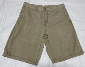 Tommy Bahama Relax Shorts Herren 34 hellbraun vorne flach lässig Baumwolle Surfer neu Zustand - Bild 1 von 12