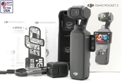 [Almost UNUSED] DJI Osmo Pocket 3 4K 60fps Portable Camera Recorder Wi-Fi JAPAN - Image 1 of 4