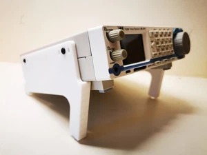 Tischständer für AOR DV1 DV3 Scanner Mobilfunk CB AMATEURFUNK weiß schwarz grün orange - Bild 1 von 6