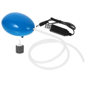 Oxygen Pump Aquarium Air Pumps Travel Rechargeable Fish Tank - Picture 1 of 12