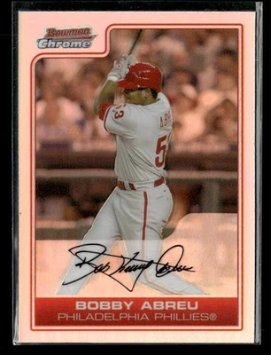 2006 Bowman Chrome - Bobby Abreu #145 Refractor CARD  — 第 1/2 张图片