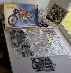 Kit Modelo Moto 1:9 Protar Provini's Matchless G50 500cc 100% Completo Up4 - Imagen 1 de 12