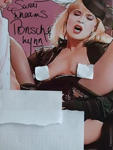 Model Porsche Lynn Signed 8x10 Photo - Picture 1 of 1