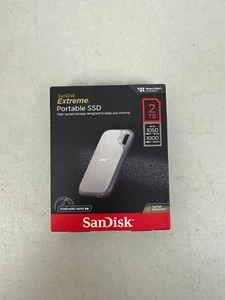 SANDISK EXTREME PORTABLE SSD 2TB (SDSSDE51-2T00-AW25) Factory Sealed - Afbeelding 1 van 2