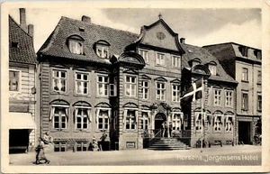 Horsens Jorgensens Hotel Denmark Postcard - Picture 1 of 2